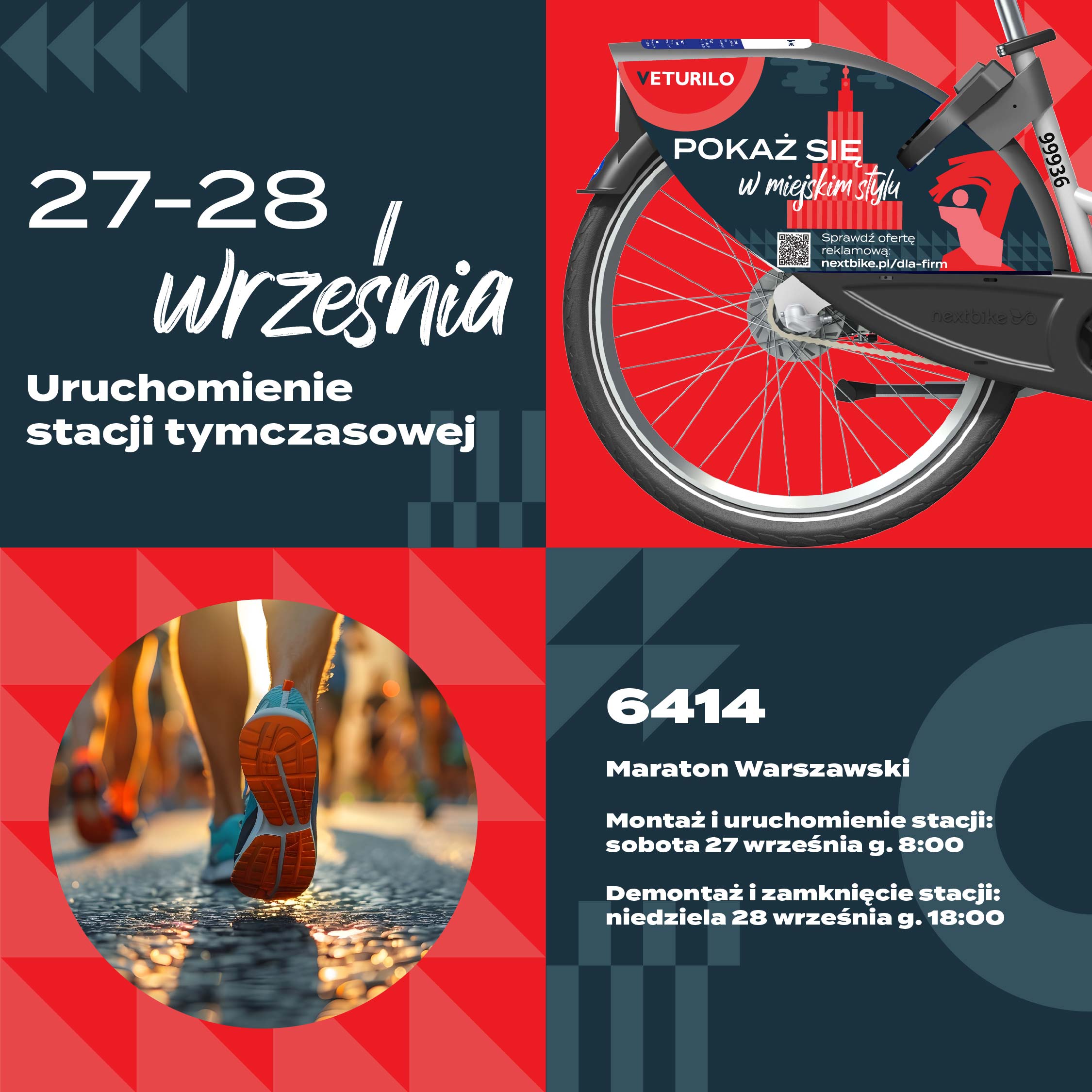 (Polski) Stacja tymczasowa z okazji Maratonu Warszawskiego 2025