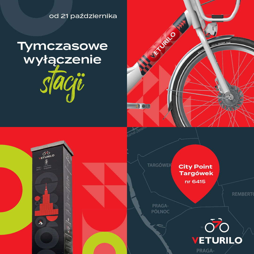 Tymczasowe wyłączenie stacji 6415 – City Point Targówek